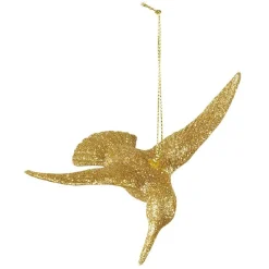 Suspension de Noël Oiseau scintillant