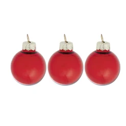 Suspension de sapin Boule de noël et Bonhomme de neige x9