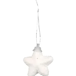 Suspension imitation neige étoile X12