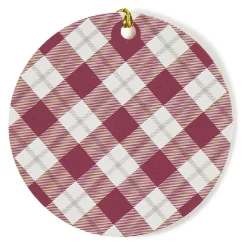 Étiquette pour Paquet cadeau enfant motifs Boule de Noël x6