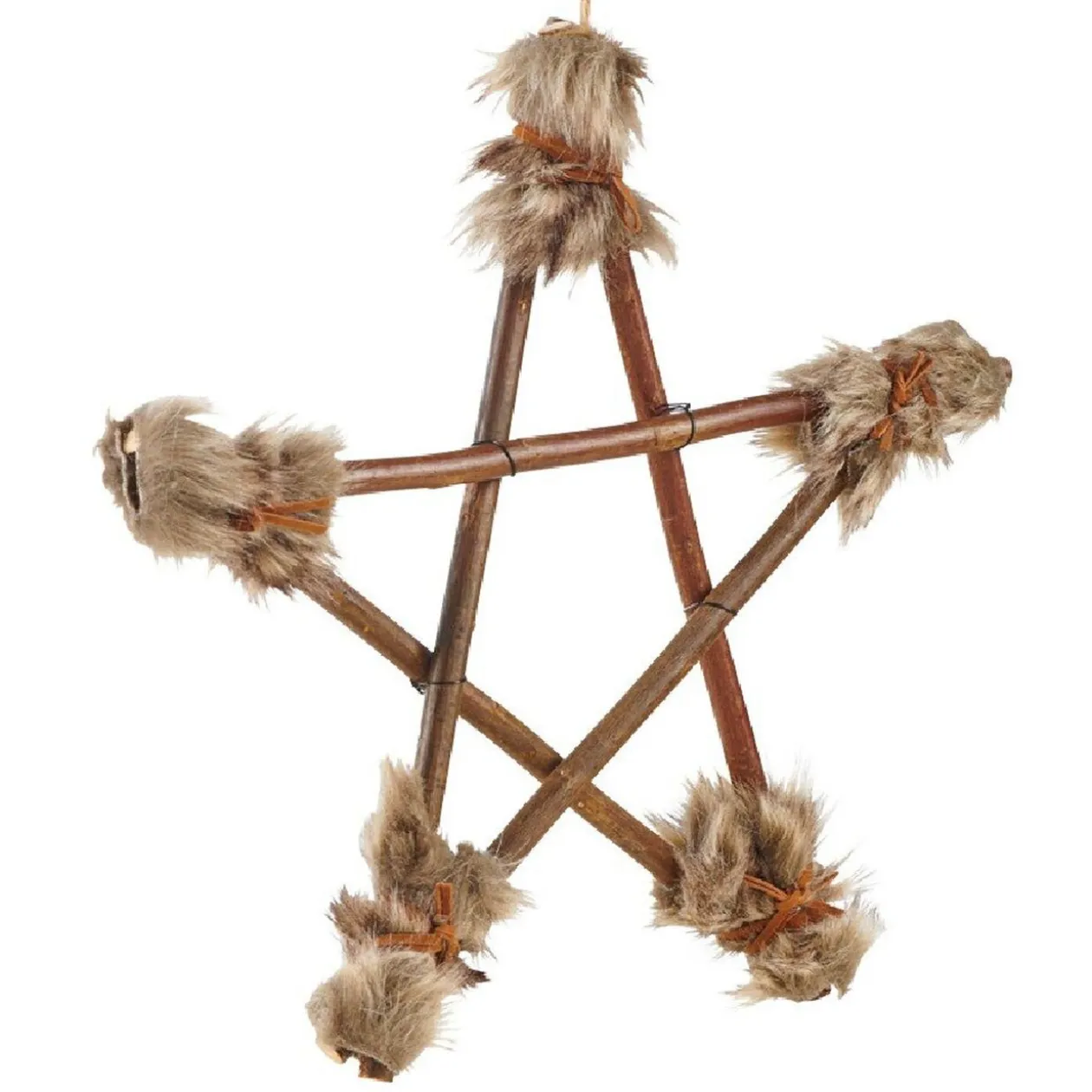 Étoile à suspendre noire