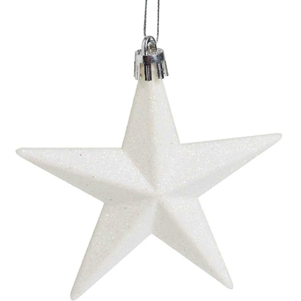 Étoile à suspendre Noël x6