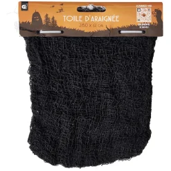 Toile d'araignée noire ou blanche Halloween