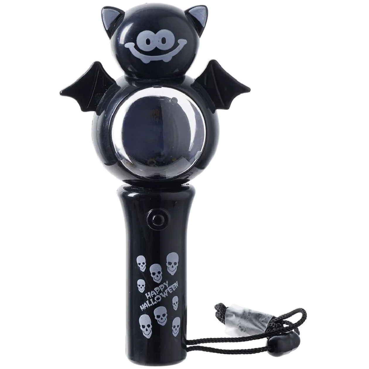 Torche tournoyante Halloween noir orange ou rose