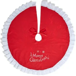 Tour de sapin de Noël en feutre Merry Christmas