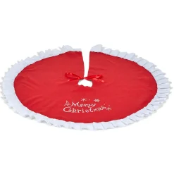 Tour de sapin de Noël en feutre Merry Christmas