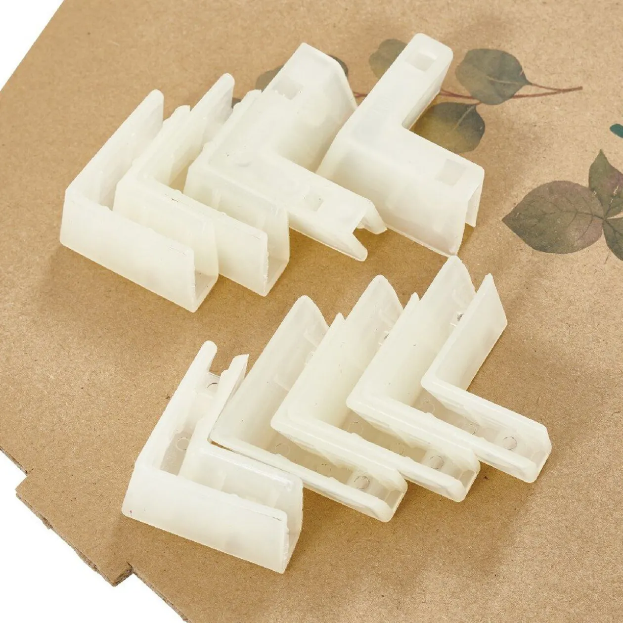 Tour de sapin motif végétal