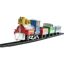 Train de Noël électrique 4 wagons