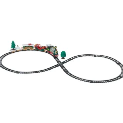 Train de Noël électrique animé