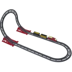 Train de Noël lumineux 16 LED multicolore