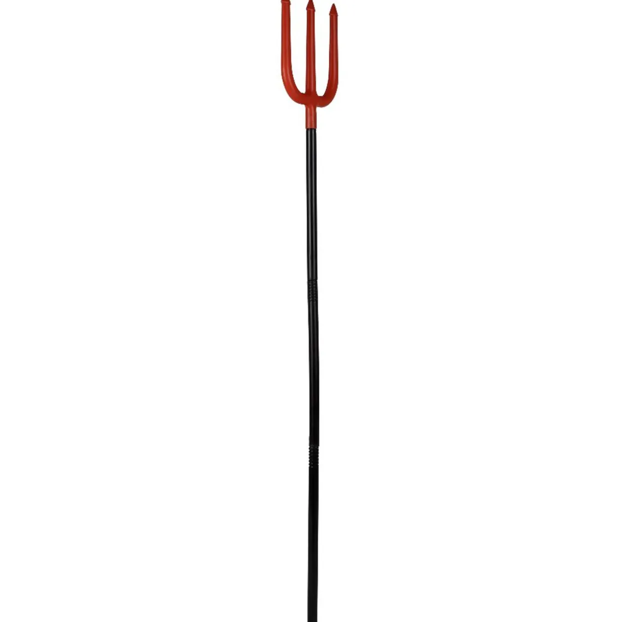 Trident à assembler Halloween noir et rouge