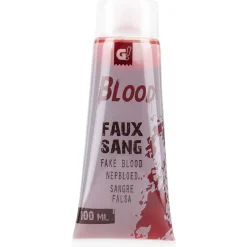 Tube de faux sang Halloween 100 ml