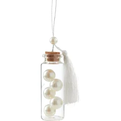 Tube de perles de Noël à suspendre