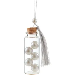 Tube de perles de Noël à suspendre