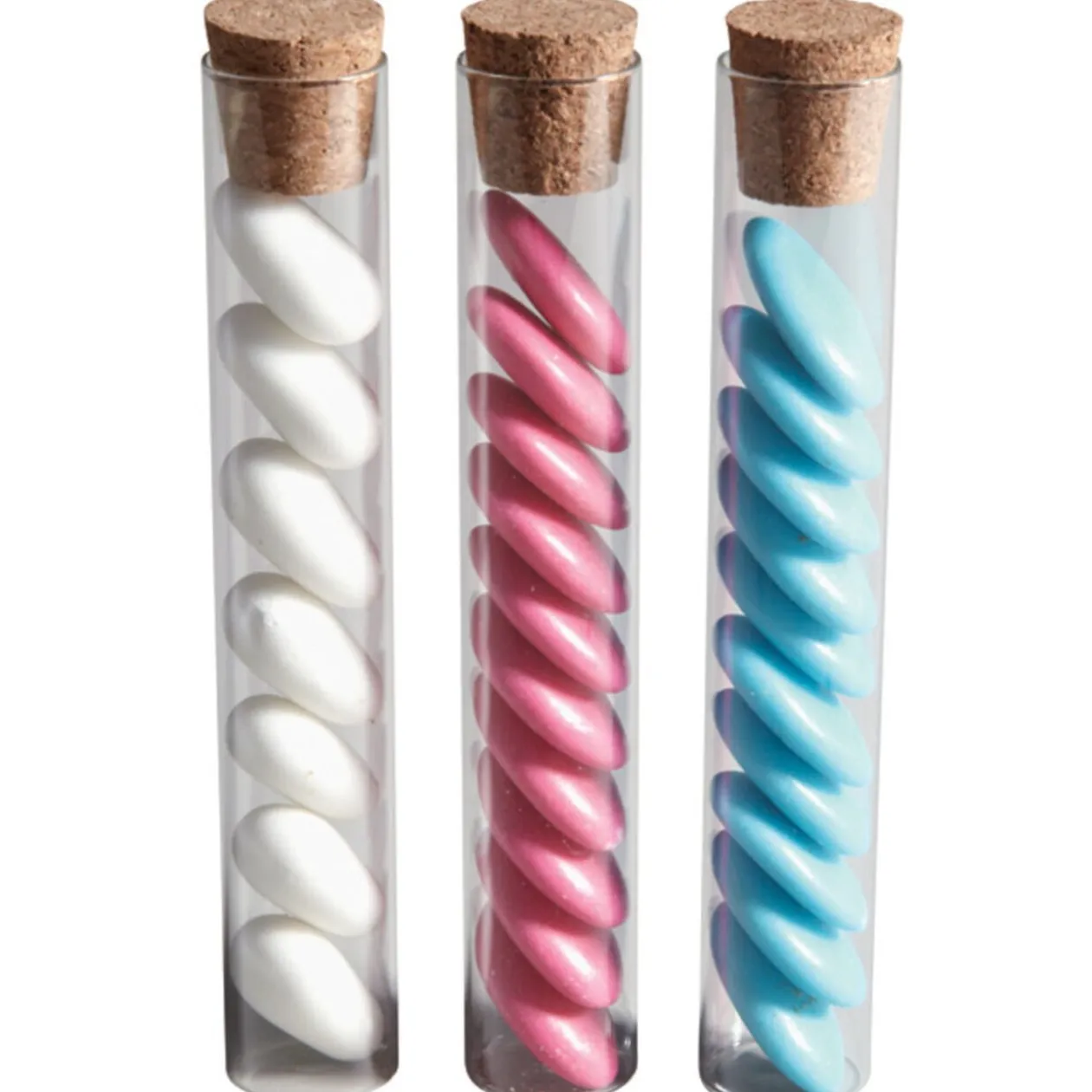 Tube pour dragées x3