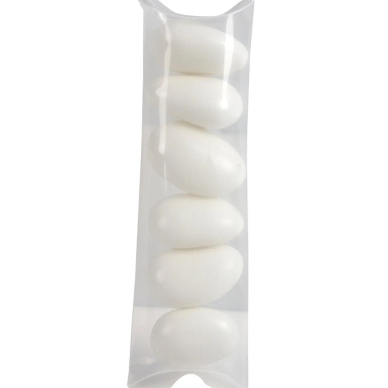 Tube transparent à dragées x6