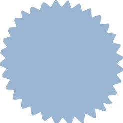 Tulle bleue pour dragées x20