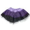 Tutu noir et violet Halloween femme