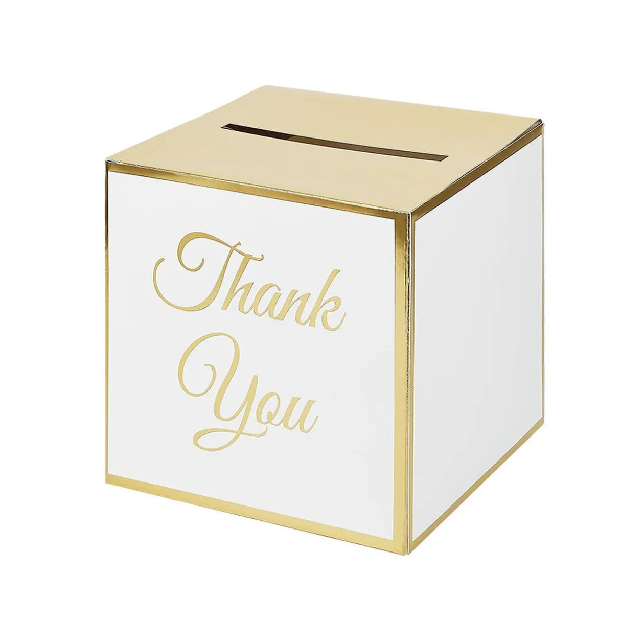 Urne à enveloppe Thank You 25x25cm