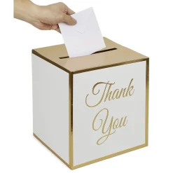 Urne à enveloppe Thank You 25x25cm