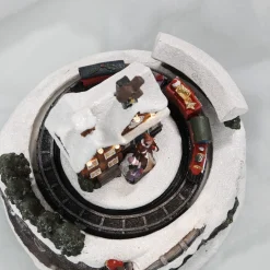 Village de Noël lumineux et animé 5 LED